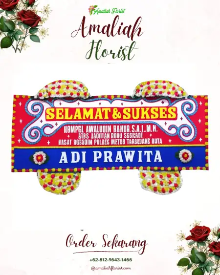 Papan Bunga Ucapan Selamat Sipispis