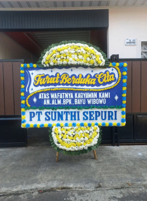 Papan Bunga Duka di Sipispis